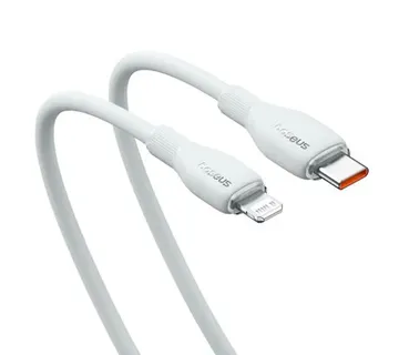Kabel BASEUS, Pudding Series, USB-A na Lightning, 20W, 200cm, White, P10355701221-01 - Strmec, Sveta Nedelja