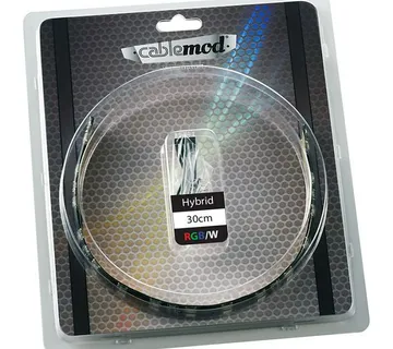 CableMod WideBeam Hybrid LED Strip 30cm - RGB/W CM-LED-30-D30RGBW-R - Strmec, Sveta Nedelja