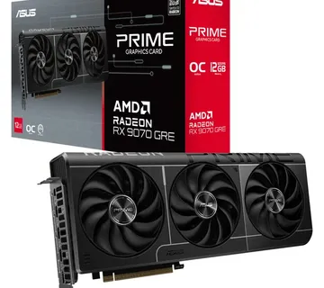 Asus Radeon RX 9070 GRE PRIME OC (gray, RDNA4, GDDR6, 2x DisplayPort, 2x HDMI) - Strmec, Sveta Nedelja