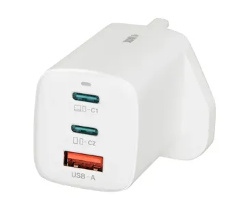 iBOX C-65 White, GaN 65W universal charger UK plug - Strmec, Sveta Nedelja
