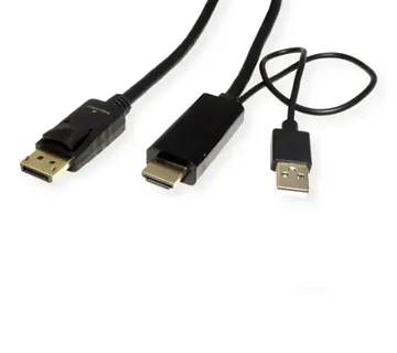 Roline UHDTV - DisplayPort kabel, M/M, 2.0m, crni - Strmec, Sveta Nedelja