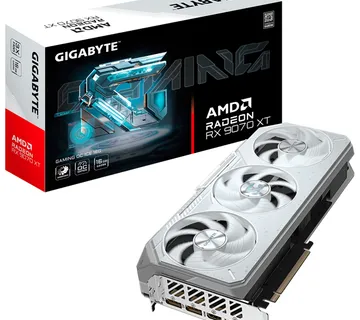 GIGABYTE Video Card AMD Radeon RX 9070 XT GAMING OC ICE 16G, 16GB GDDR6, 256bit, HDMI, DP - Strmec, Sveta Nedelja