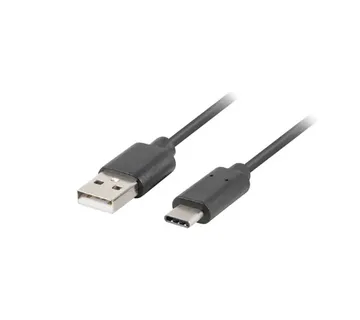Lanberg Usb Cable 2.0 Type-C(m)-Am 1m, Black - Strmec, Sveta Nedelja