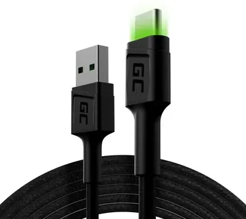 Green Cell KABGC13 USB cable USB 2.0 2 m USB A USB C Black - Strmec, Sveta Nedelja