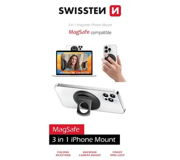 SWISSTEN stalak 3u1 MagStick IPHONE, crni - 03160002 - Strmec, Sveta Nedelja