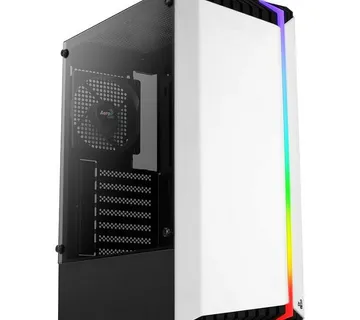 Aerocool Bionic v1 Midi-Tower, RGB, kaljeno staklo - crno/bijelo ACCM-PV34013.21 - Strmec, Sveta Nedelja