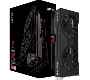 XFX SWIFT AMD Radeon RX 9060 Gaming Edition with 8GB GDDR6 HDMI 2xDP, AMD RDNA 4, black box, SI ONLY - Strmec, Sveta Nedelja