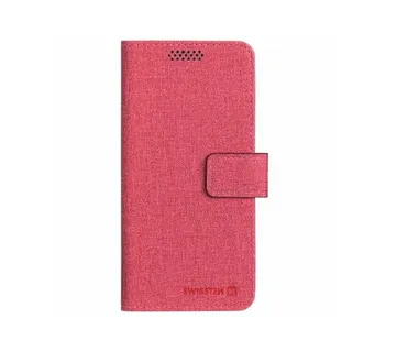 SWISSTEN preklopni etui za mobitel, veličina XL, 158 x 80mm, tekstil, crvena - Strmec, Sveta Nedelja