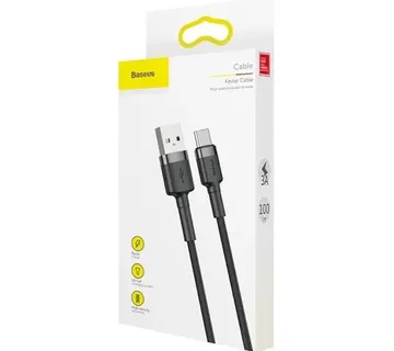 Baseus CATKLF-BG1 mobile phone cable Black 1 m USB A USB C - Strmec, Sveta Nedelja