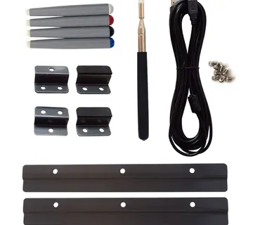 Náhradná sada k interaktívnej tabuli Eliteboard;4 perá, USB kábel, ukazovadlo, montážna sada - Strmec, Sveta Nedelja