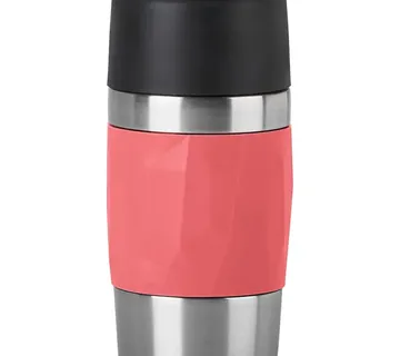 Emsa TRAVEL MUG Compact thermal mug (coral/stainless steel, 0.3 liters, screw cap) - Strmec, Sveta Nedelja