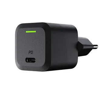 USB Charger Green Cell PowerGaN 33 W PD 3.0 QC 3.0 1x USB-C black - Strmec, Sveta Nedelja