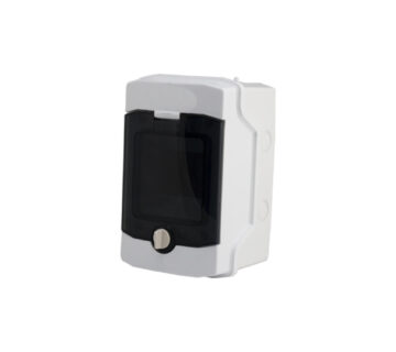Schrack razdjelnik nazidni, IP65, 1-redni, 4 modula, prozirna vrata - cover