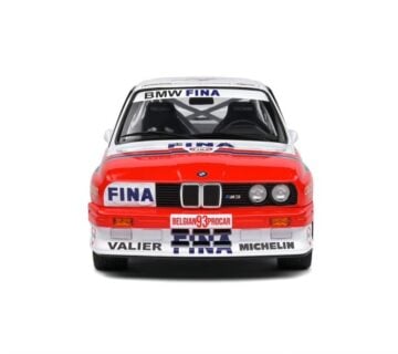 BMW E30 M3 WHITE #14 DUEZ BELGIUM PROCAR 1993 1/18 SOLIDO - cover