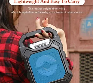 3D prijenosni USB Bluetooth zvučnik s led efektima - King - cover