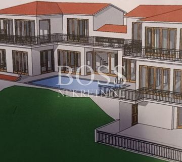 Labin - Drenje, građevinski teren 1236m2 - cover