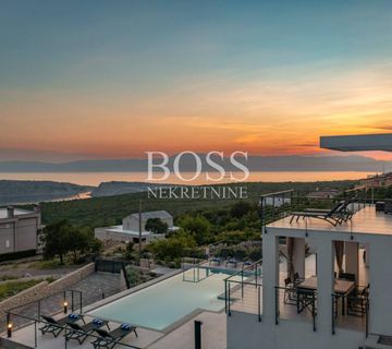 Šmrika, villa s otvorenim pogledom na more - cover