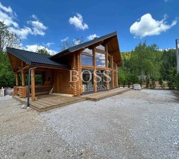 Fužine, samostojeća drvena kuća 124m2 - cover