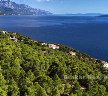 Zemljište sa pogledom na more i građevinskom dozvolom - Omiš