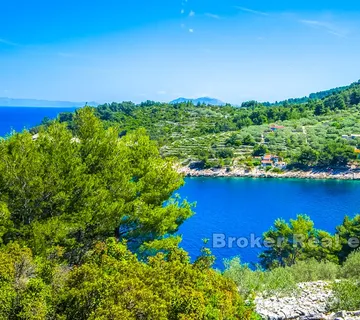 Građevinsko zemljište s pogledom na more - Korčula
