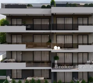 Stanovi u novogradnji s bazenom - Žedno, Trogir