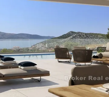 Moderna villa s pogledom na more - Trogir