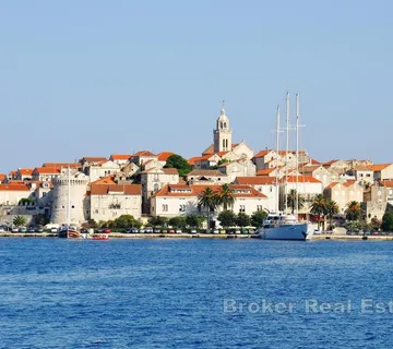 Građevinsko zemljište s pogledom na more - Korčula