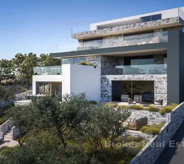 Luksuzan dvoetažan penthouse stan blizu mora - Žedno, Trogir