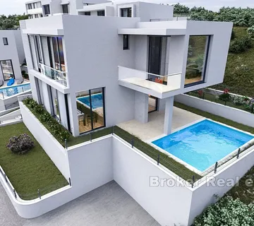 Moderna vila s bazenom nedaleko od mora - Rogoznica