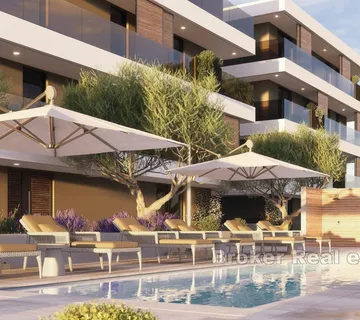 Moderni apartmani u prvom redu do mora - Žedno, Trogir