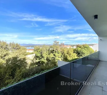 Moderan apartman s pogledom na more - Krk