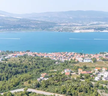 Građevinsko zemljište s pogledom na more - Žedno, Trogir