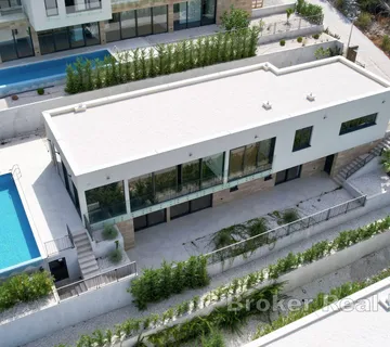 Vila s bazenom i otvorenim pogledom na more - Žedno, Trogir