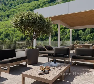 Luksuzan trosoban penthouse stan s pogledom na more - Žedno, Trogir