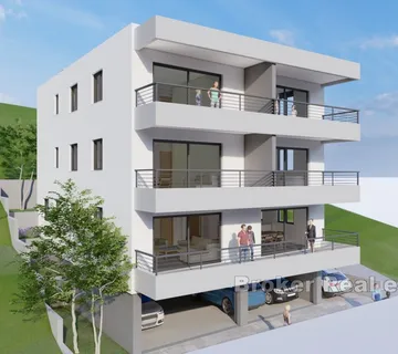 Apartman s pogledom na more u novogradnji - Makarska