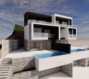 Dvojna vila blizu mora - Omiš