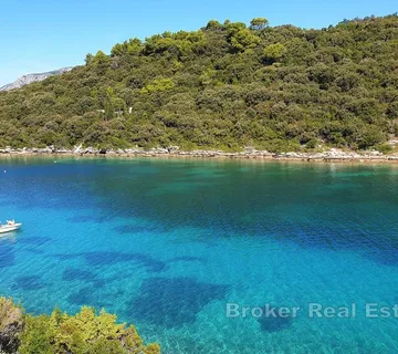 Građevinsko zemljište s pogledom na more - Korčula