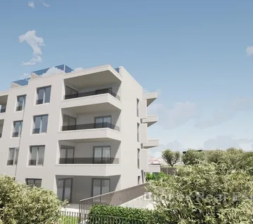 Novoizgrađen dvosoban stan s vrtom - Žedno, Trogir
