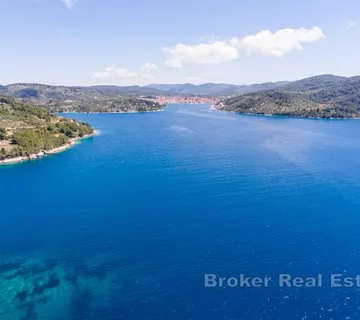 Građevinsko zemljište s pogledom na more - Korčula