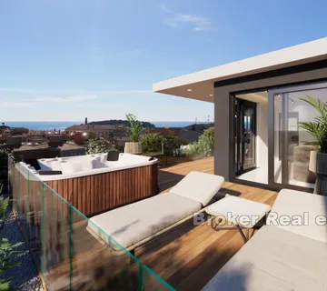 Penthouse s otvorenim pogledom - Rovinj