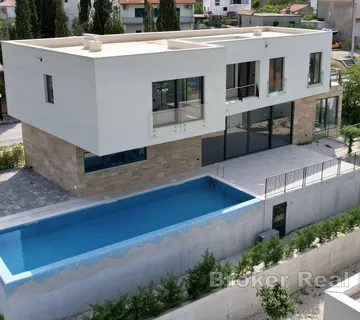 Moderna vila s panoramskim pogledom na more - Žedno, Trogir
