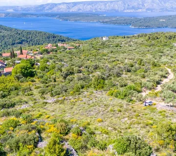 Građevno zemljište s pogledom na more - Hvar