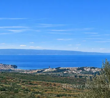 Građevinsko zemljište sa pogledom na more - Solin, Split area