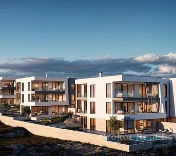 Stan u novogradnji s pogledom na more - Vodice