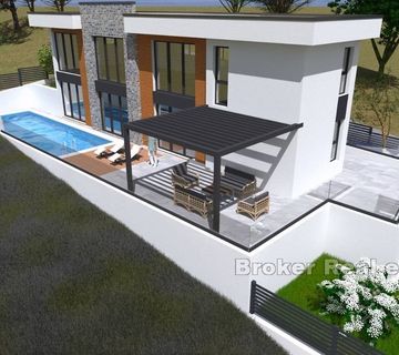 Moderna vila s bazenom i pogledom na more - cover