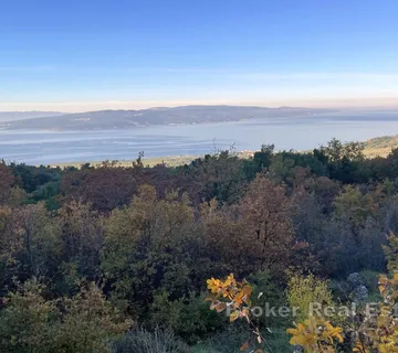 Građevinsko zemljište s pogledom na more podno Biokova - Makarska