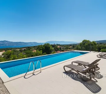 Moderna kuća sa pogledom na more - Brač, Brač
