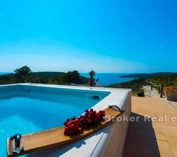 Kuća za odmor s pogledom na more - Brač, Brač