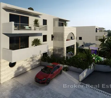 Apartman u novogradnji na Čiovu s pogledom na more - Žedno, Trogir