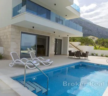 Predivna vila s panoramskim pogledom na more - Makarska